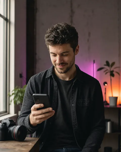 Independent creator reviewing content for Instagram Comments