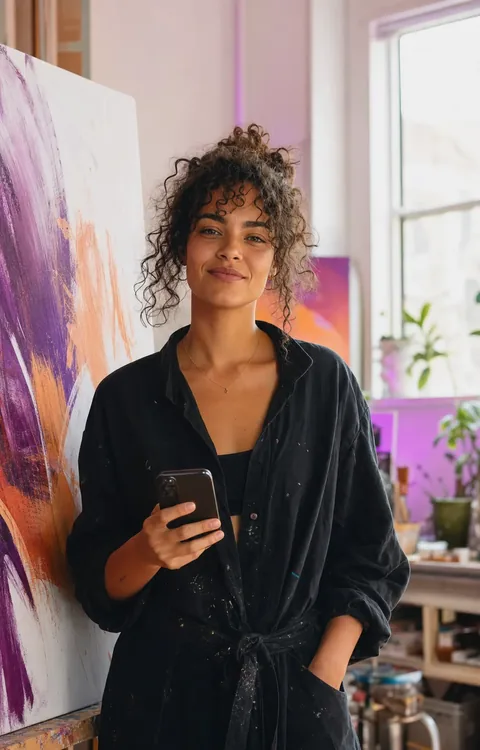 Independent creator reviewing content for Instagram Reels Likes