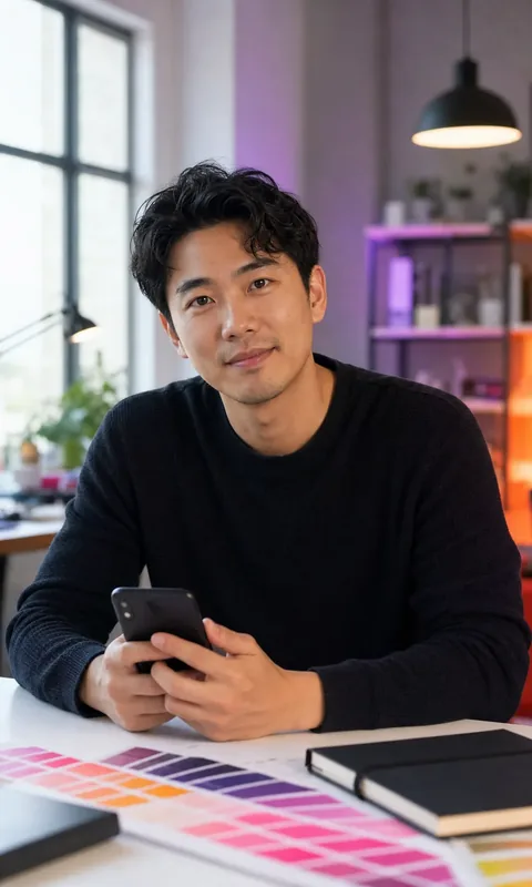 Independent creator reviewing content for Instagram Views