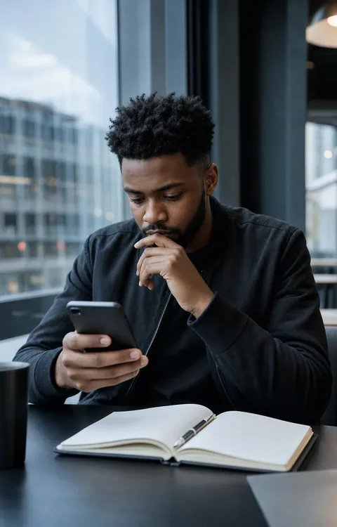 Independent creator reviewing content for Twitter Followers